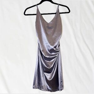 Satin Mini Dress